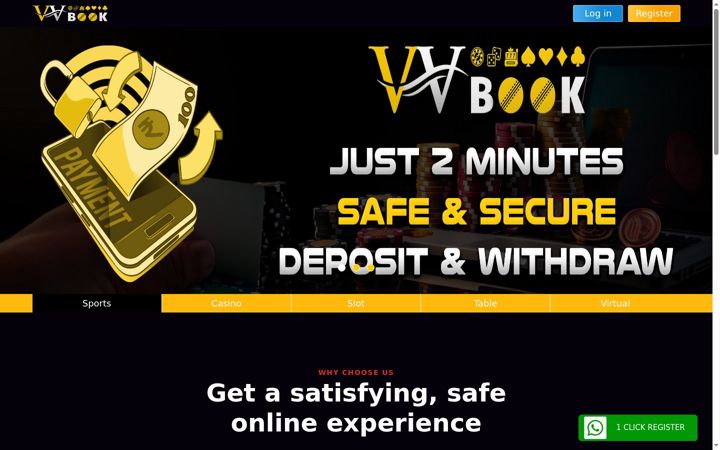 Screenshot of vvbook.win