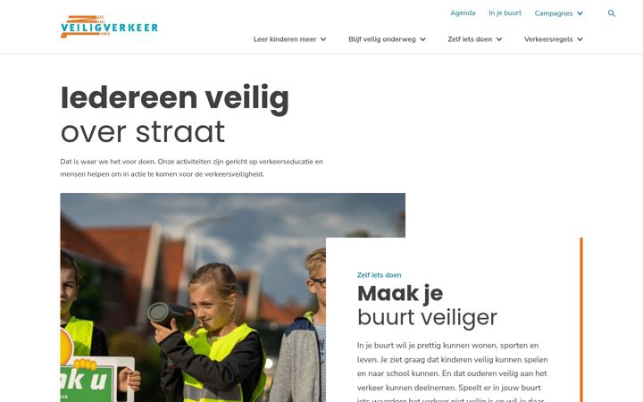 Screenshot of vvn.nl