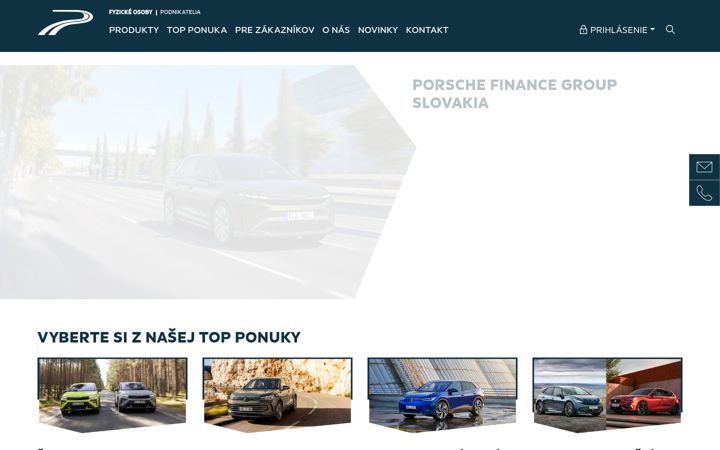 Screenshot of vwfs.sk
