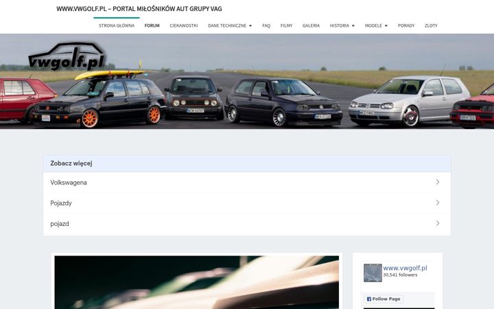 Screenshot di vwgolf.pl
