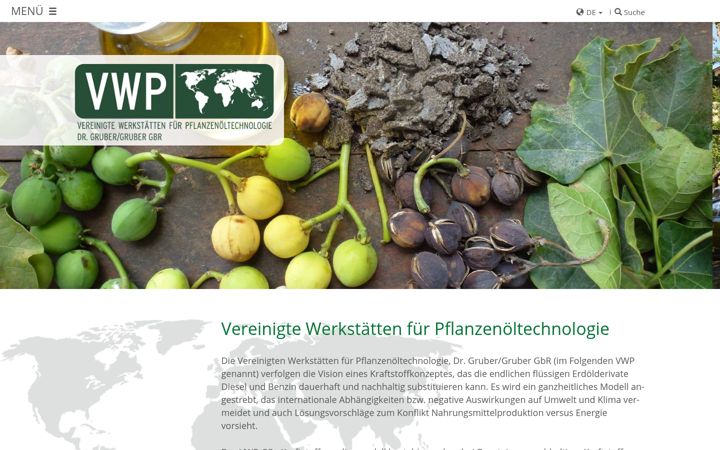 Screenshot of vwp-europe.com