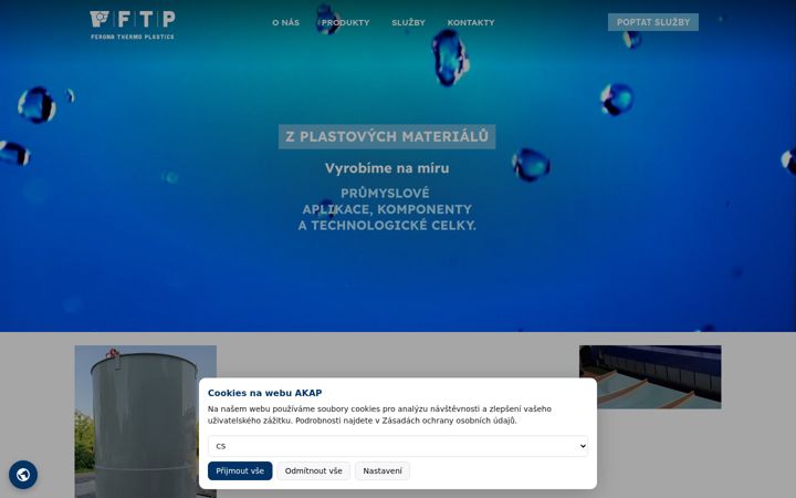 Screenshot of vyrobazplastu.cz