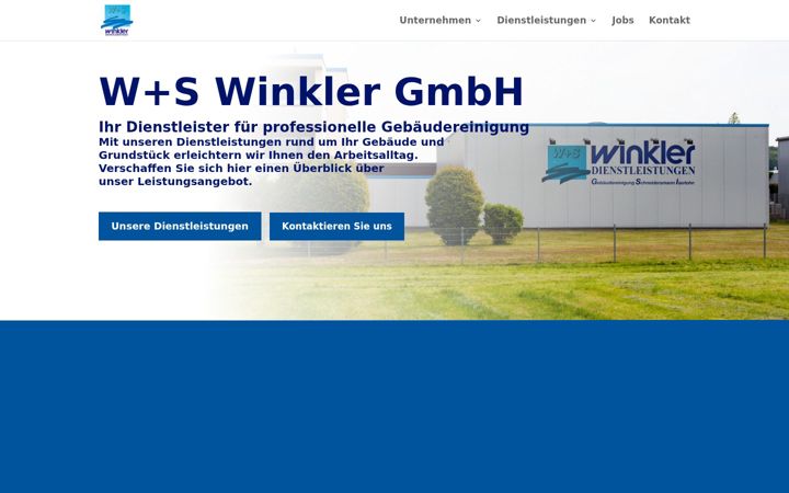 Posnetek zaslona w-s-dienstleistungen.de