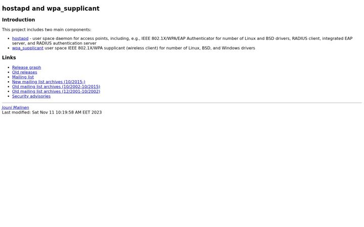 Screenshot of w1.fi