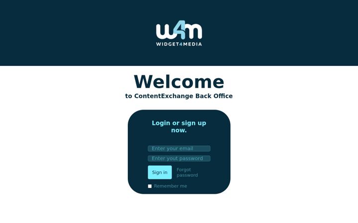Screenshot of w4m.rs