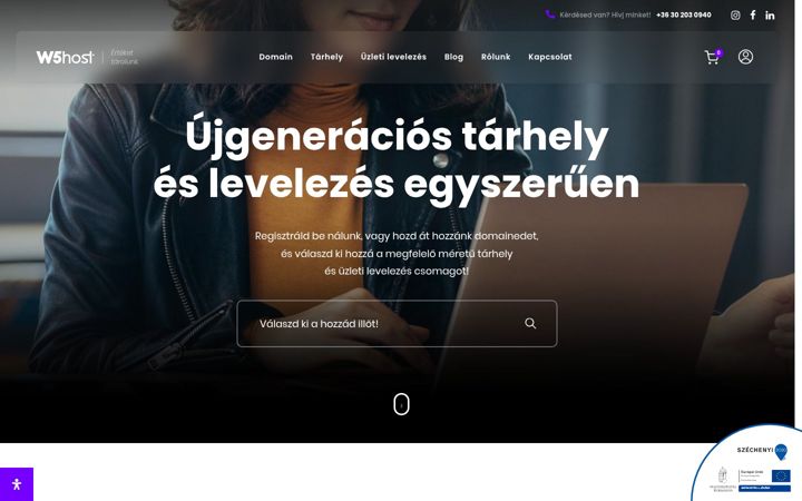 Screenshot of w5host.com