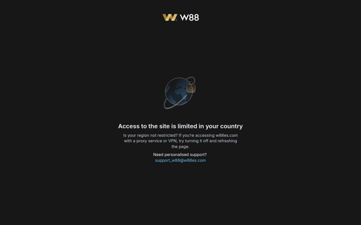 Screenshot of w88es.com
