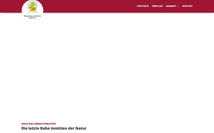Screenshot of wald-des-lebens.de
