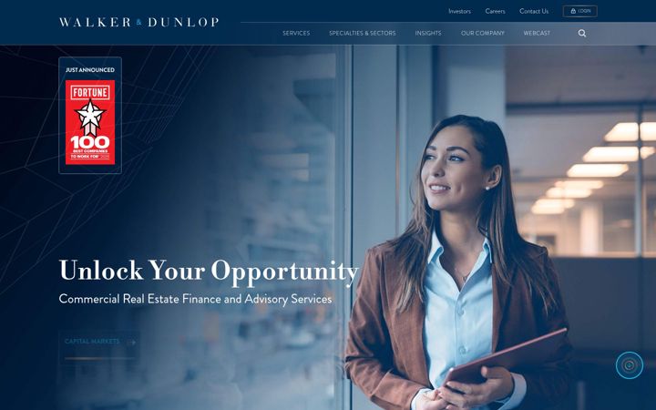 Screenshot of walkerdunlop.com