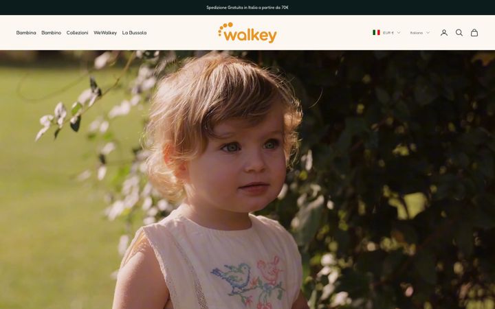 Screenshot of walkey.it