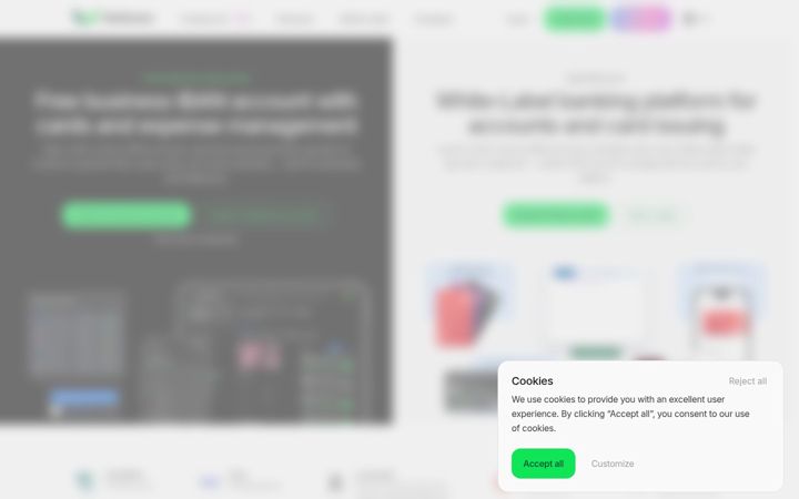 Screenshot of wallester.com