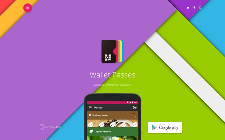 Screenshot of walletpasses.io