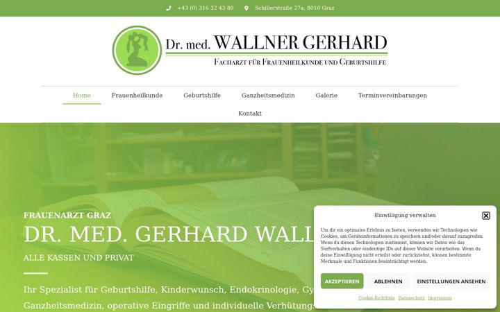 Screenshot of wallnergerhard.at