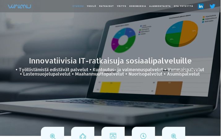 Screenshot ta' walmu.fi