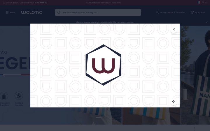 Captură de ecran a walomo.com