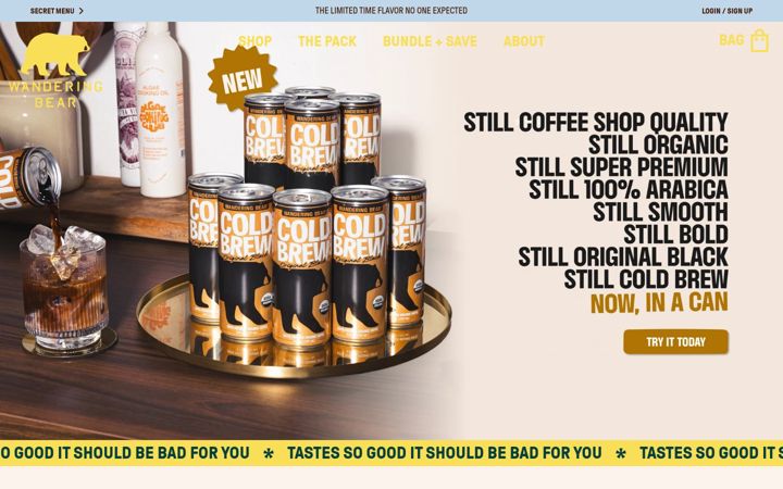 wanderingbearcoffee.com