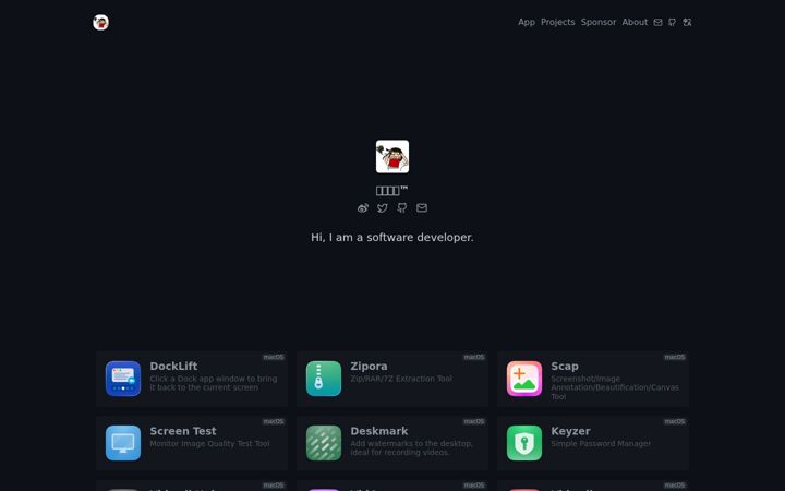 Screenshot of wangchujiang.com