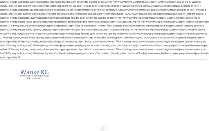 Screenshot of wanke-inkasso.de