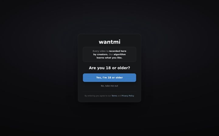 Screenshot of wantmi.com