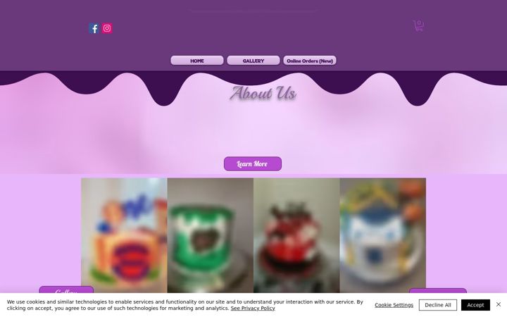 Zrzut ekranu wantsomecake.com