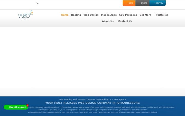 Ekrano kopija waohost.com