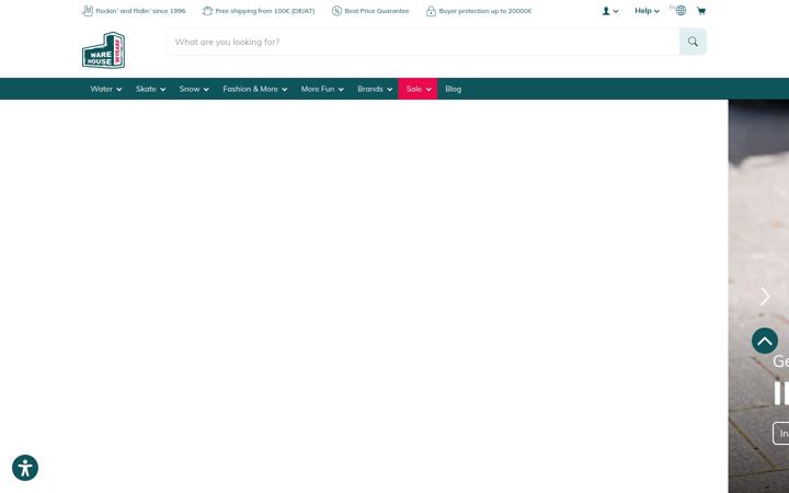Screenshot of warehouse-one.de