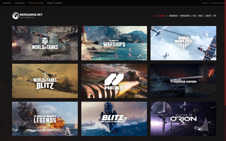 Snimka zaslona za wargaming.net