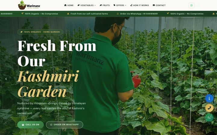 Screenshot di warimanz.com