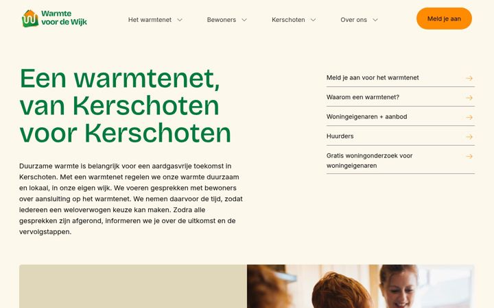 Screenshot of warmtevoordewijk.nl