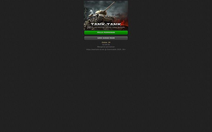 Screenshot di wartank-id.net