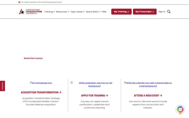 Zrzut ekranu waru.edu