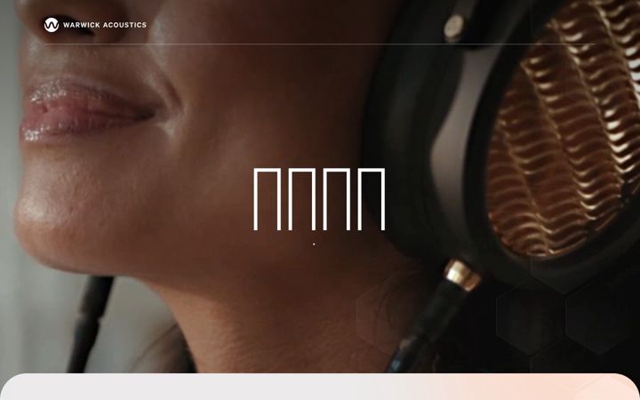 Screenshot of warwickacoustics.cn