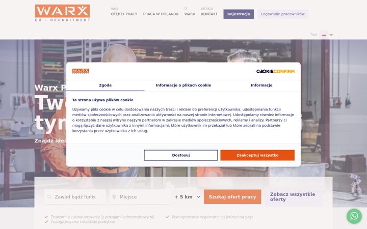 Képernyőkép: warx.pl