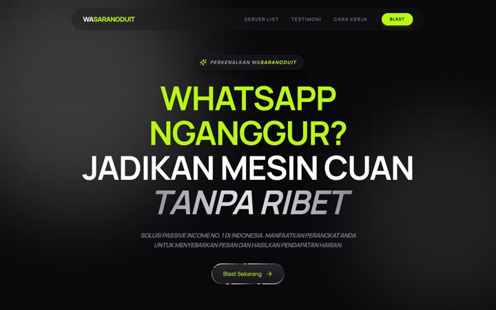Screenshot of wasarangduit.org