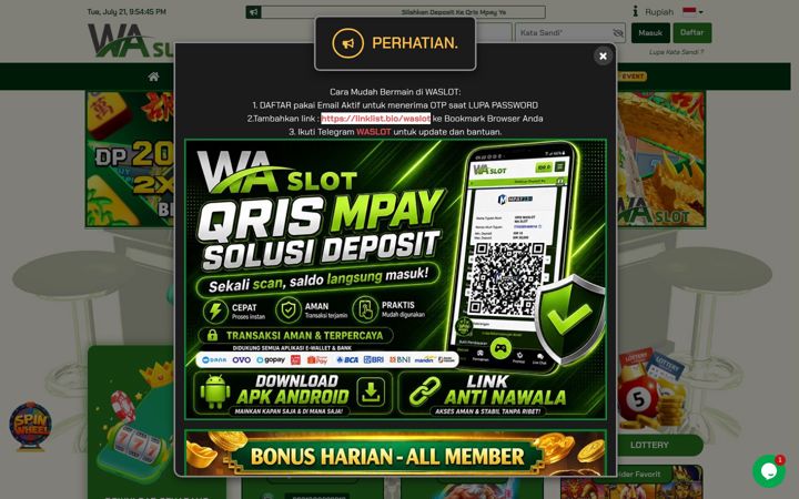 Screenshot of waslotsuper.top