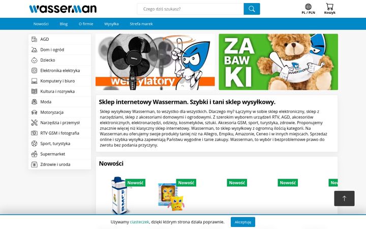 Screenshot of wasserman.eu