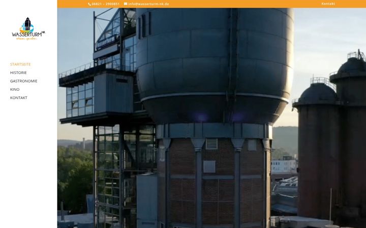 Posnetek zaslona wasserturm-nk.de