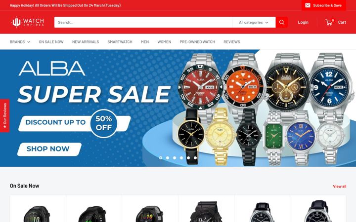 Screenshot του watchempires.com