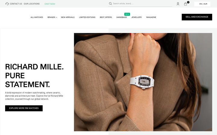 Screenshot of watchesworld.com