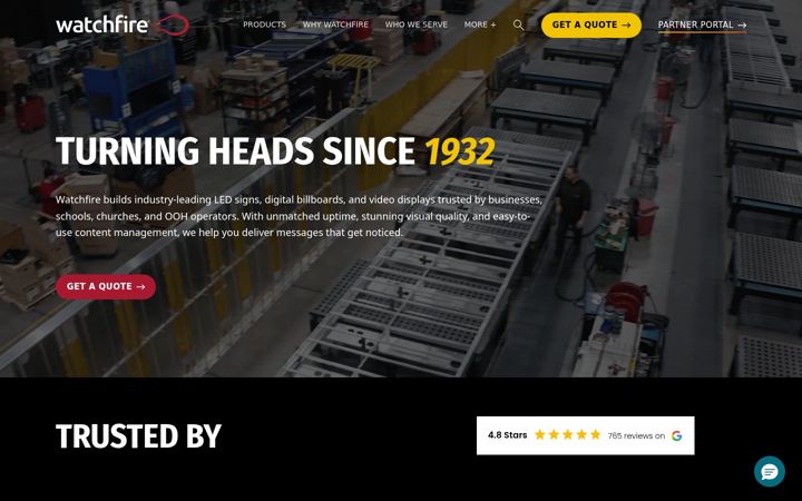 Screenshot of watchfire.com