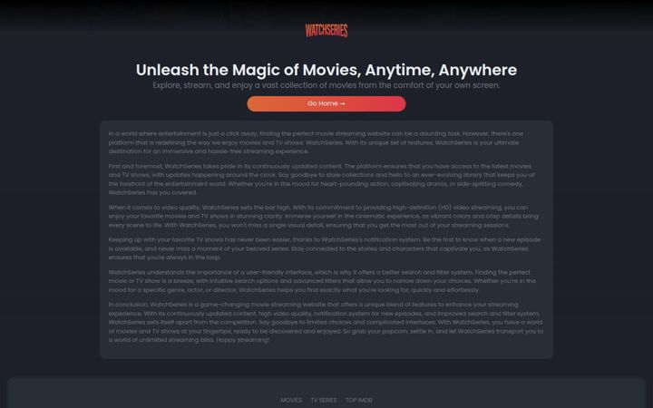 Screenshot of watchseries.bar
