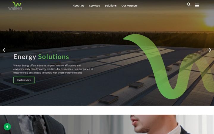 Screenshot of wateen.com