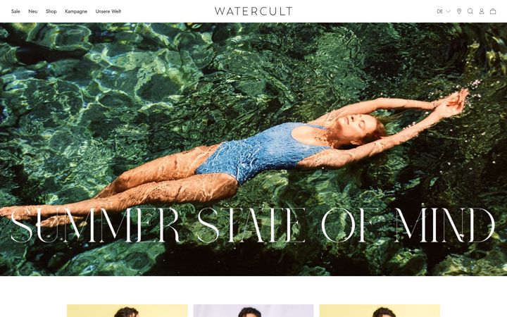 Screenshot of watercult.com