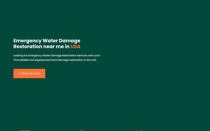 Screenshot of waterdamagerestorationpros.info