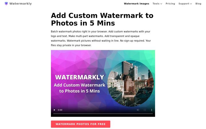 Skærmbillede af watermarkly.com