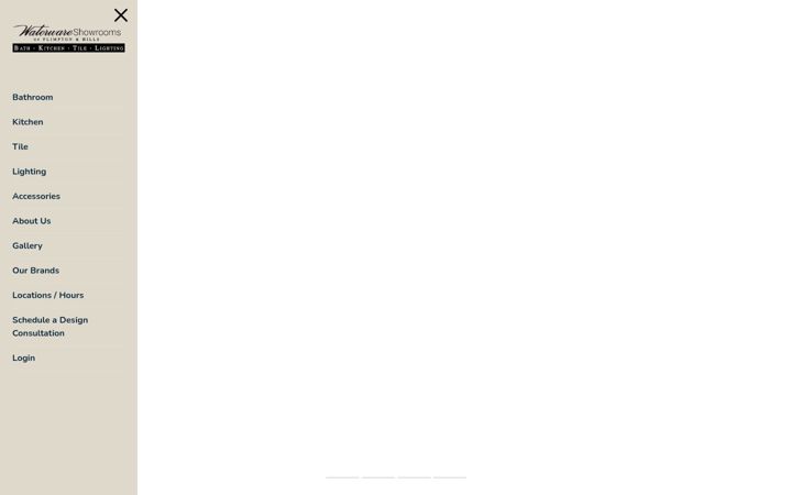 Screenshot ta' waterwareshowrooms.com
