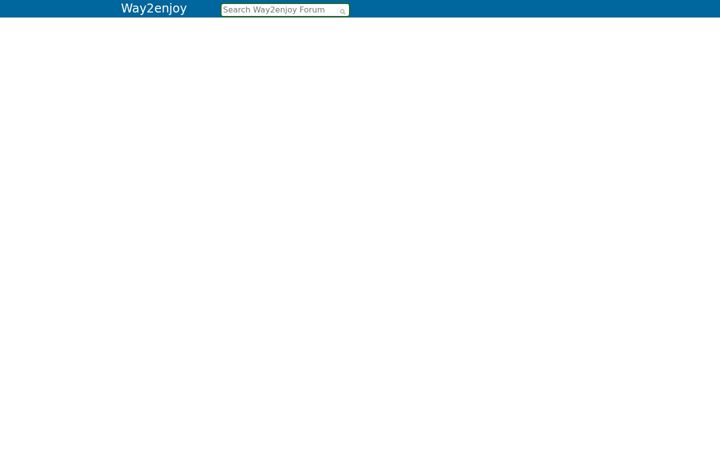 Screenshot of way2enjoy.com