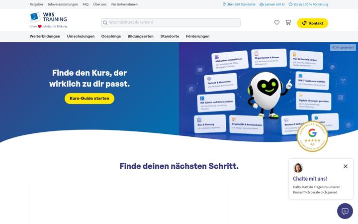Screenshot του wbs-web.de