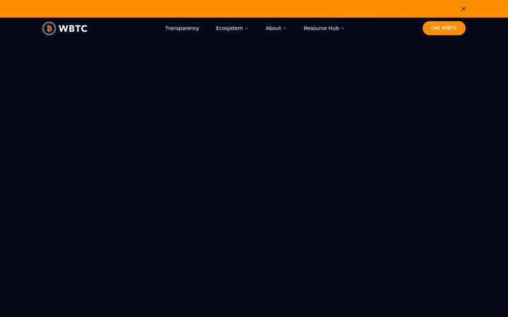 Screenshot ta' wbtc.network