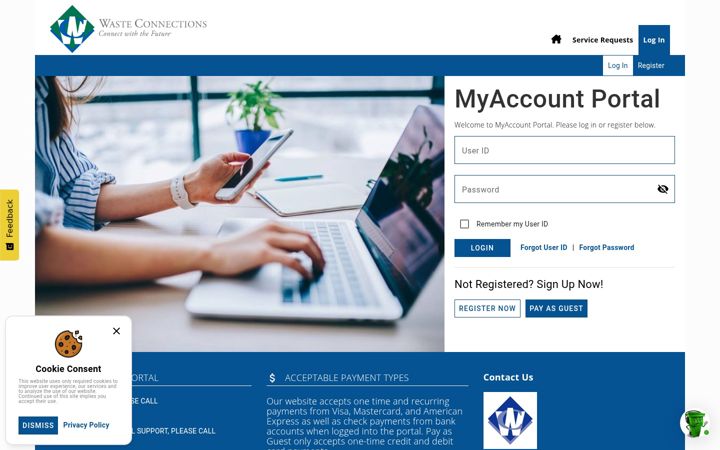 Zrzut ekranu wcicustomer.com